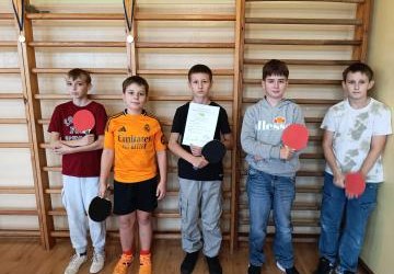 Sport Szkolny: Szkolny Turniej Tenisa Stołowego Klas IV-VI