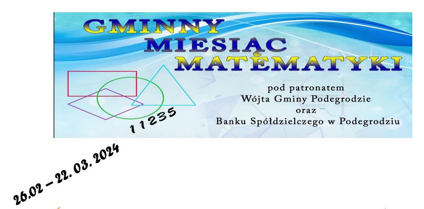 GMINNY MIESIĄC MATEMATYKI